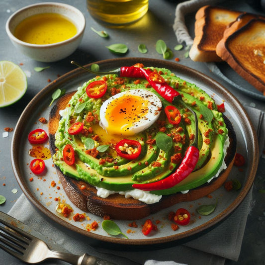 Chilli Crunch Avocado Toast – Brunch with a Bite