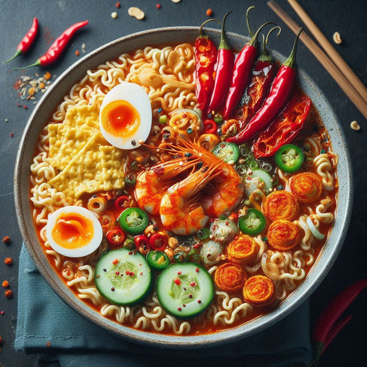Spicy Ramen Hack with 92 Foods Chilli Crunch